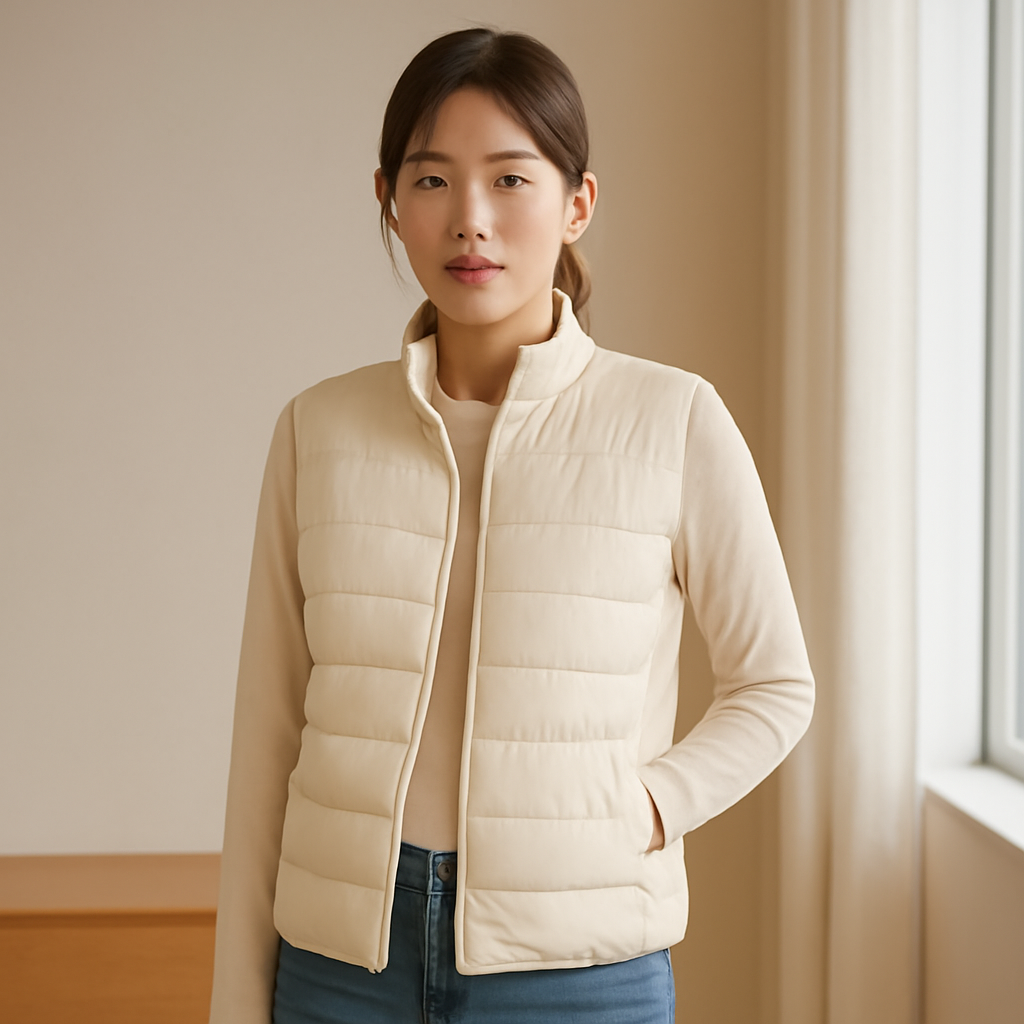 여성패딩조끼 대표 이미지